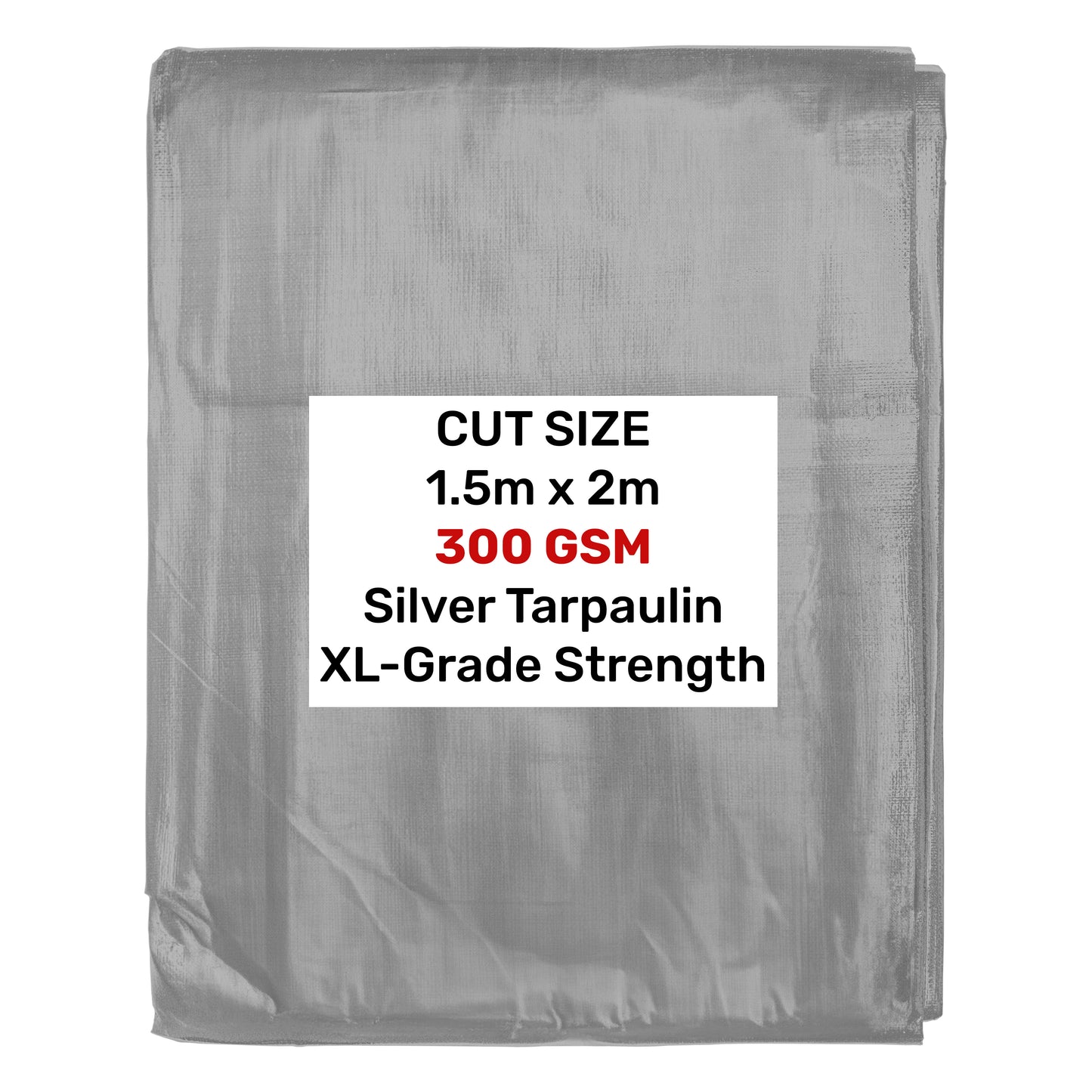 300gsm Supergrade Silver Tarpaulins