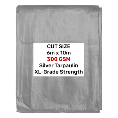 300gsm Supergrade Silver Tarpaulins