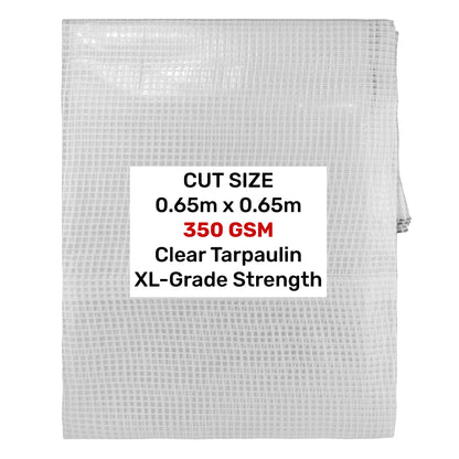 350gsm Supergrade Clear Monotex Tarpaulins