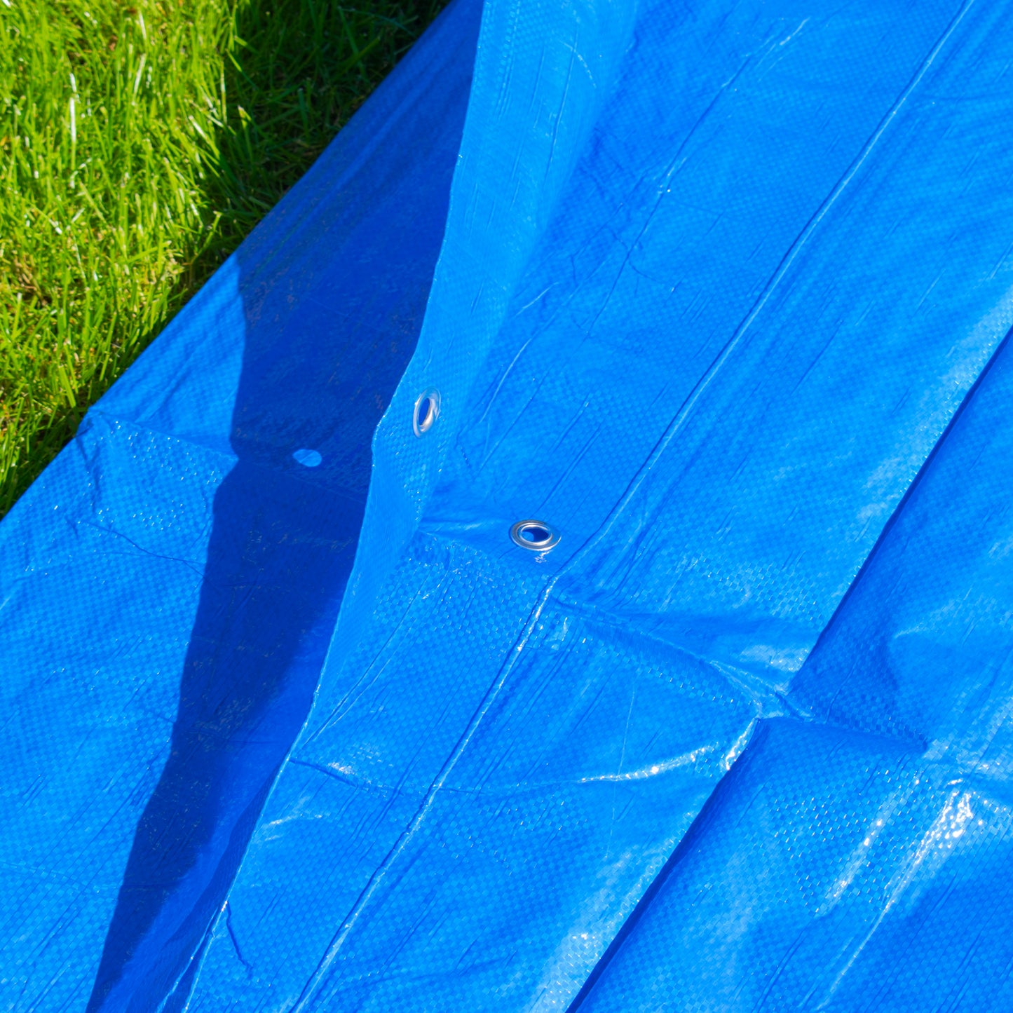 50gsm Lightweight Blue Tarpaulins