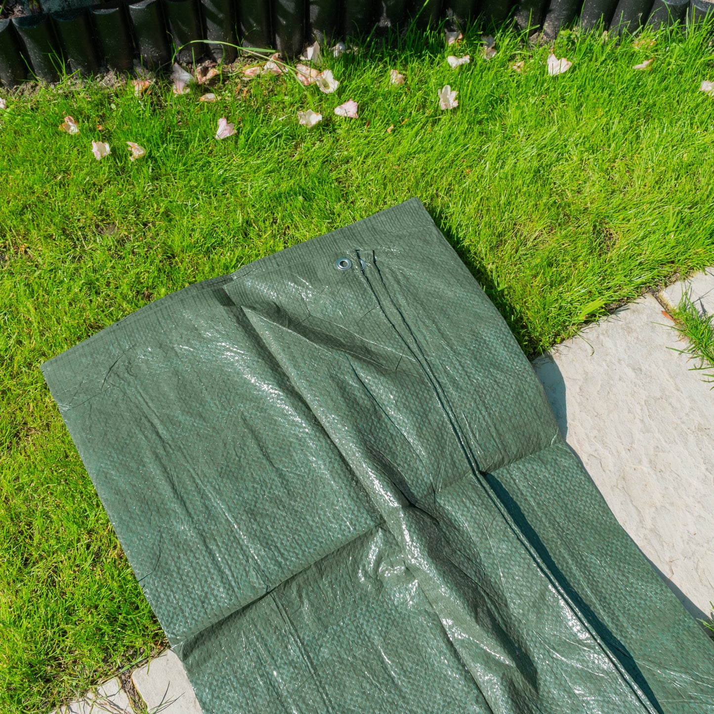 6m x 8m Green 50gsm Tarpaulin