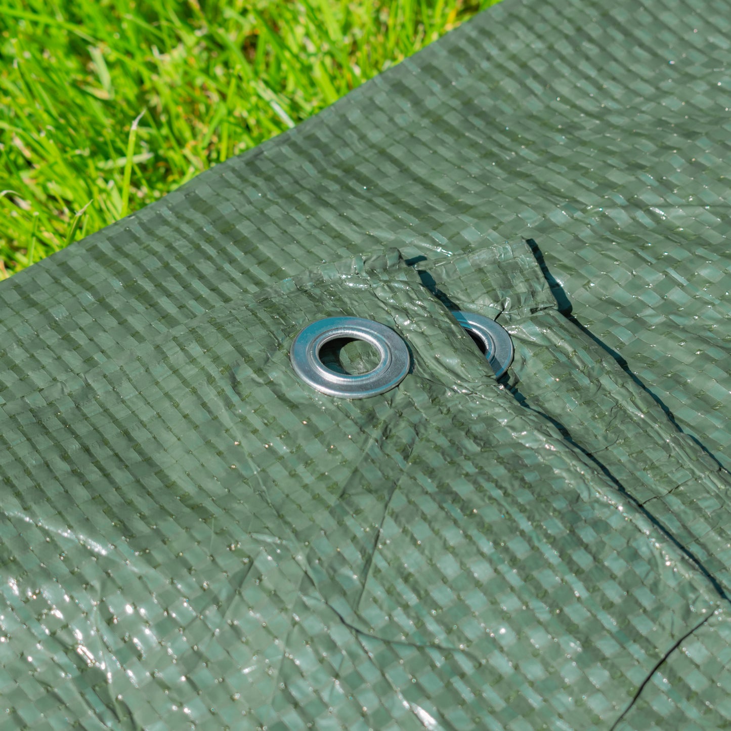 3m x 3m Green 50gsm Tarpaulin