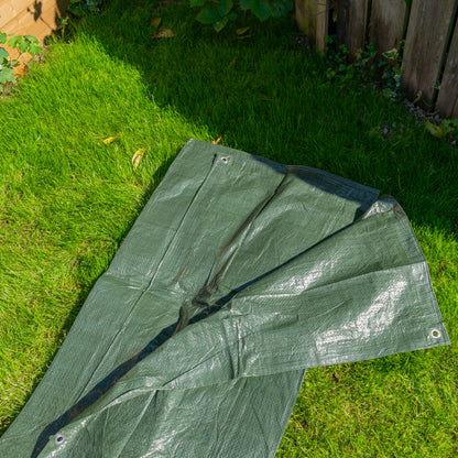 2m x 3m Green 50gsm Tarpaulin