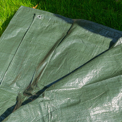 6m x 8m Green 50gsm Tarpaulin