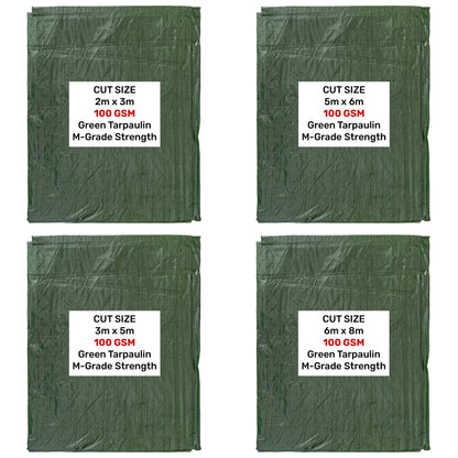 100gsm Green Tarpaulins