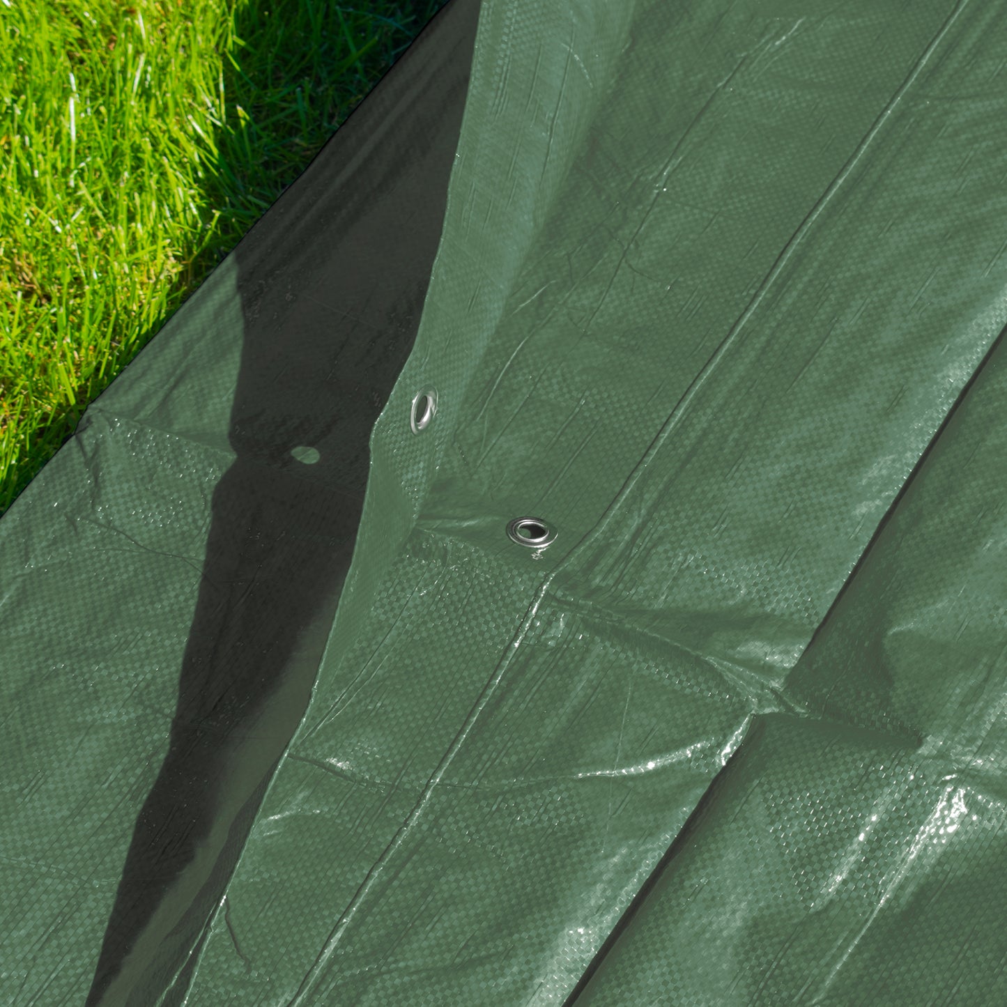 2m x 4m Green 100gsm Tarpaulin