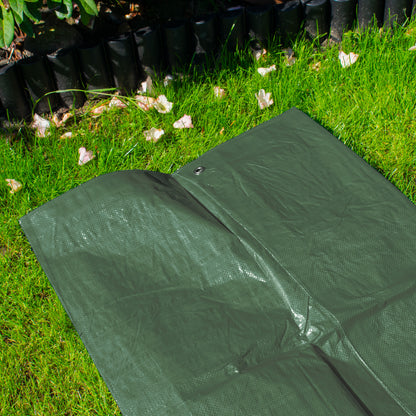 2m x 4m Green 100gsm Tarpaulin