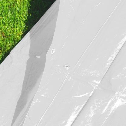 100gsm Pure White Tarpaulins