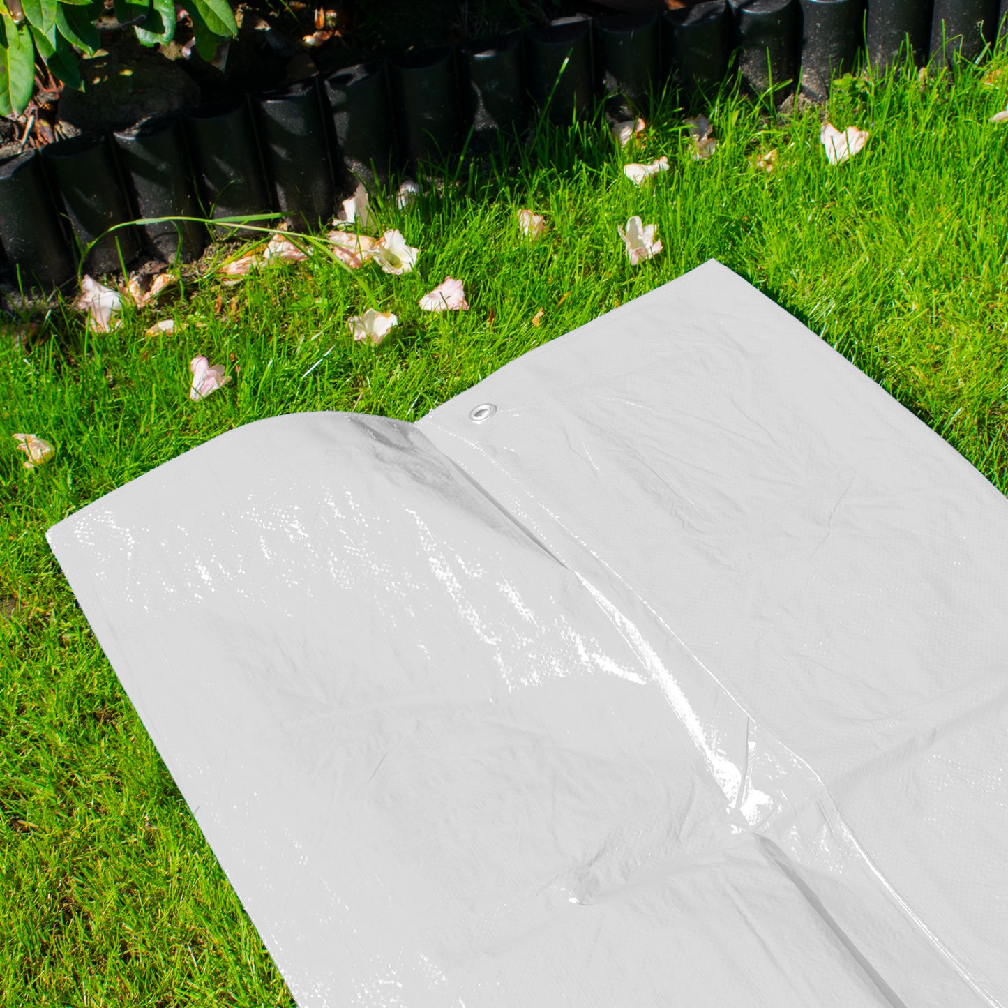 100gsm Pure White Tarpaulins