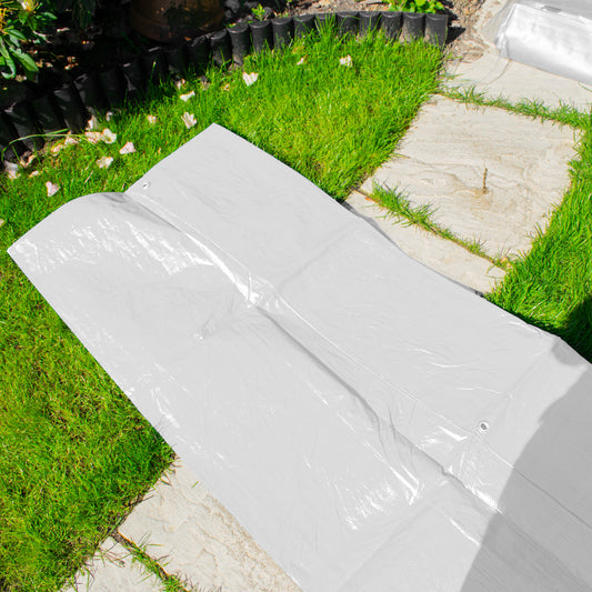 100gsm Pure White Tarpaulins