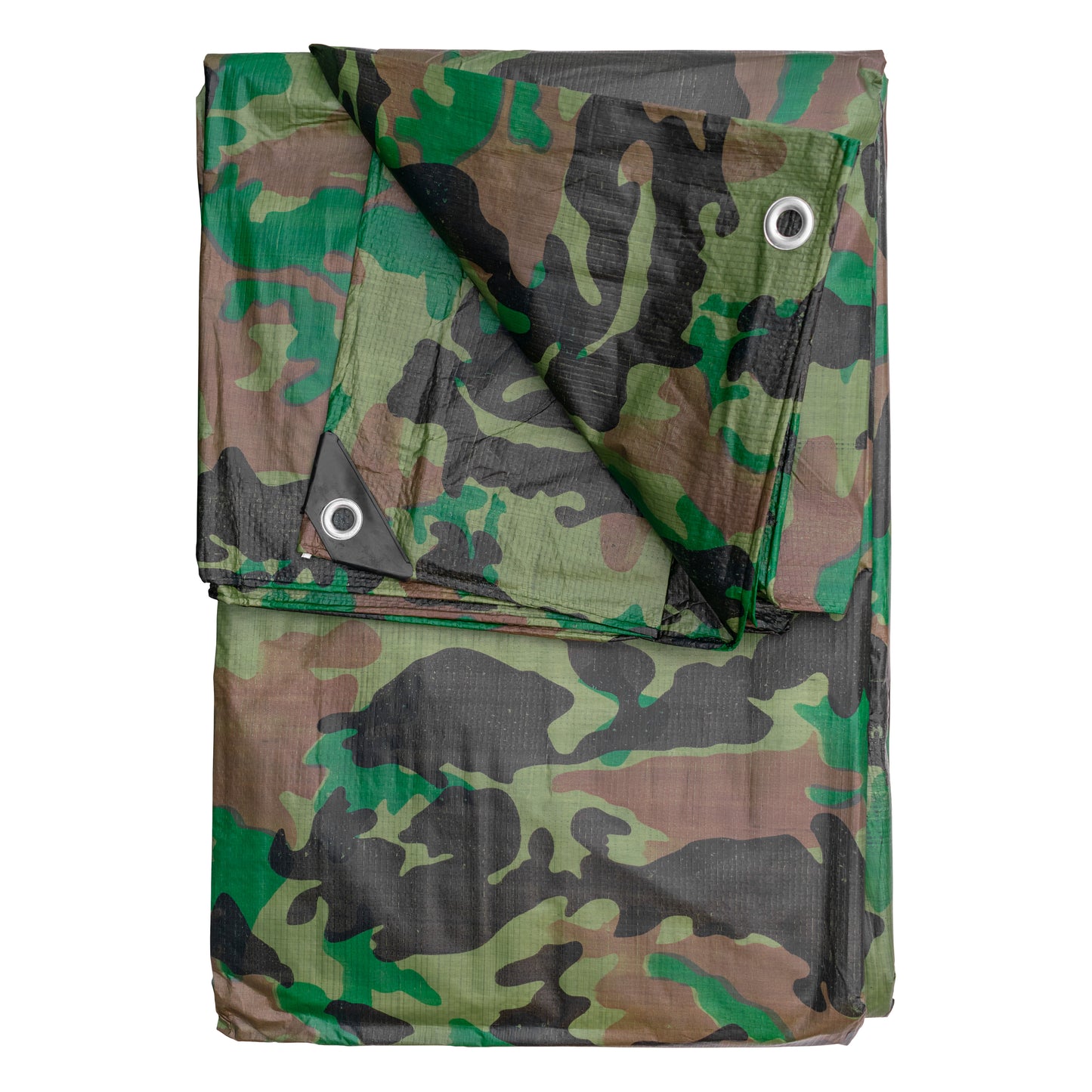 1.5m x 5m Camouflage 90gsm Tarpaulin