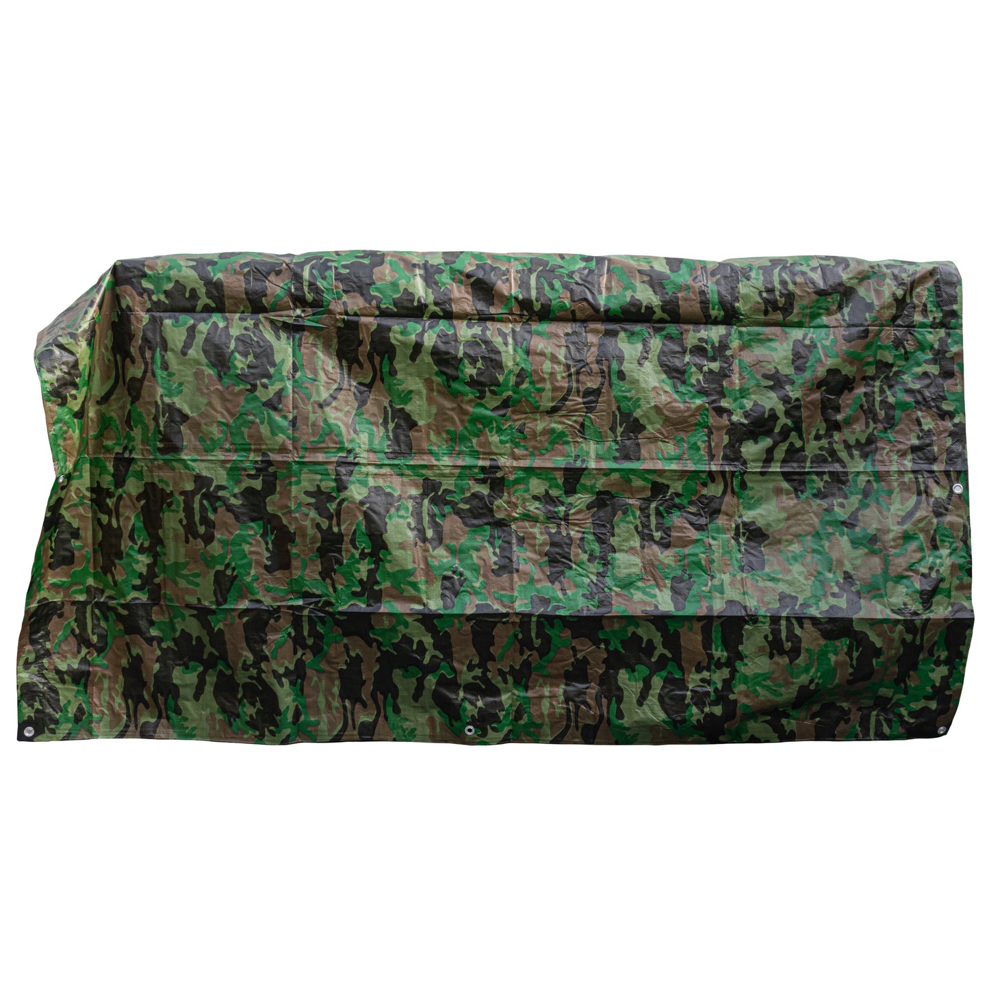 1m x 1m Camouflage 90gsm Tarpaulin