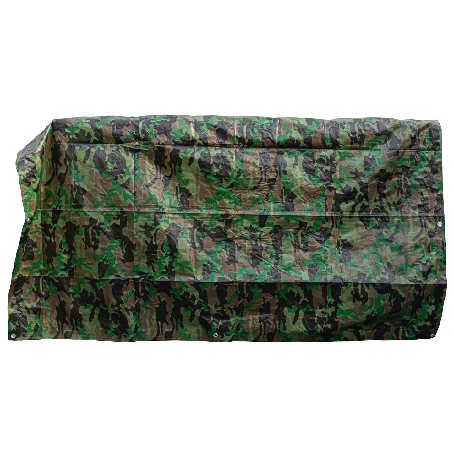 1.5m x 3m Camouflage 90gsm Tarpaulin