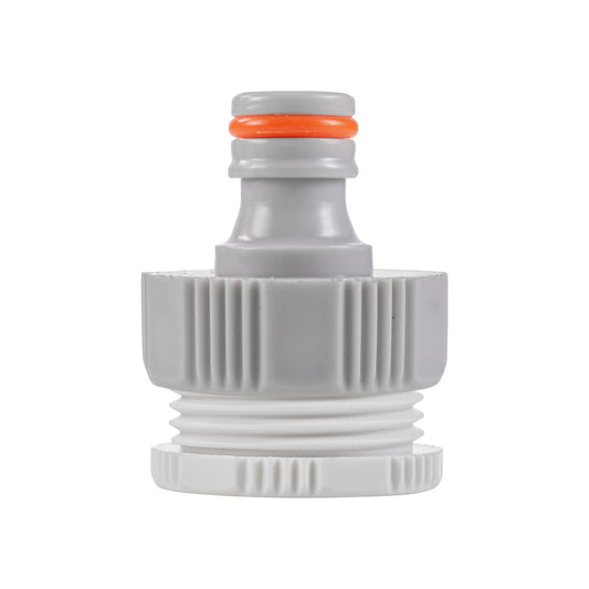 Female Tap Connector – 1” & 3/4” BSPF, Grey
