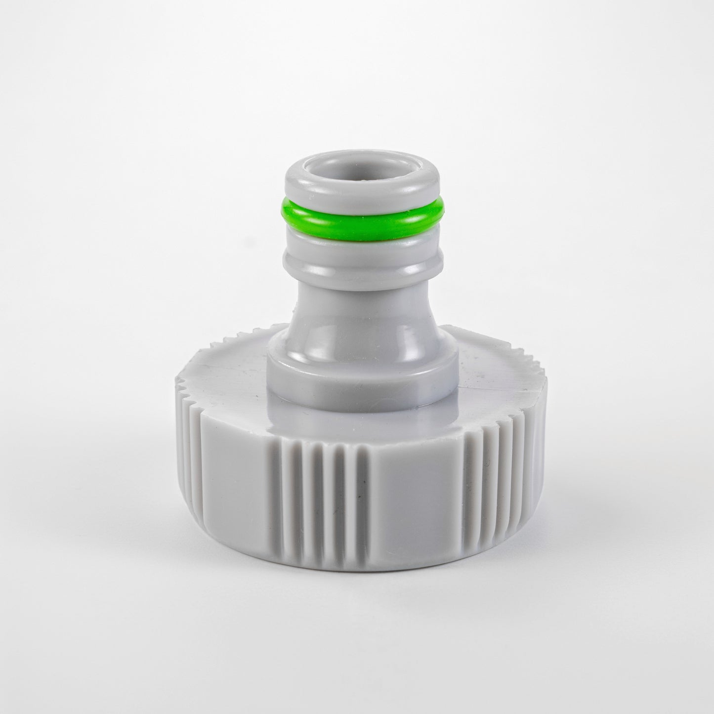 Female Tap Connector – 1” & 3/4” BSPF, Green & Grey
