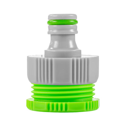 Female Tap Connector – 1” & 3/4” BSPF, Green & Grey