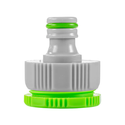Female Tap Connector – 1” & 3/4” BSPF, Green & Grey