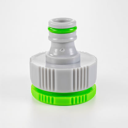 Female Tap Connector – 1” & 3/4” BSPF, Green & Grey