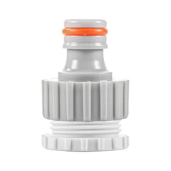 Female Tap Connector – 3/4” & 1/2” BSPF, Grey