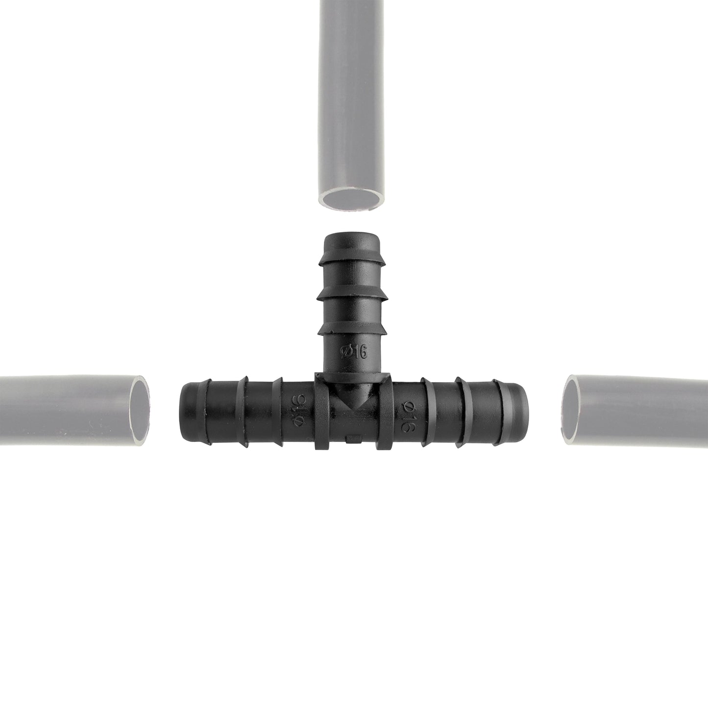 1/2" Irrigation Pipe Mixed Connectors, Pack of 20