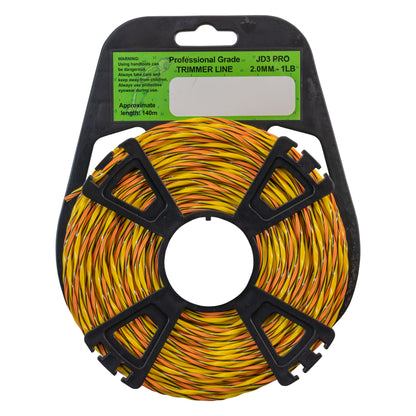 140m (450g) Triple Core Twisted Trimmer Line, 2mm