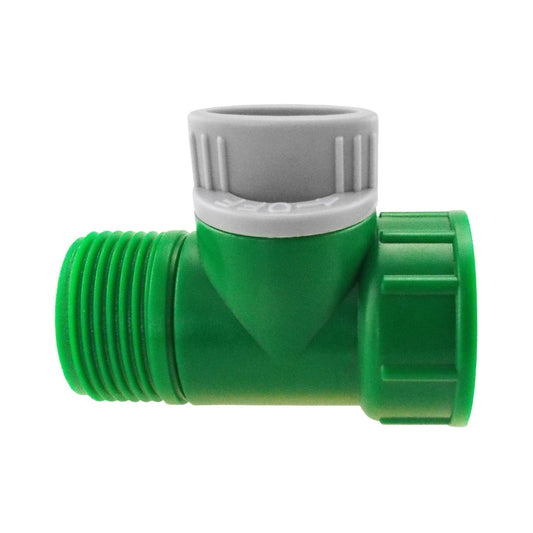 3/4" BSP Female to Male Valve, Green