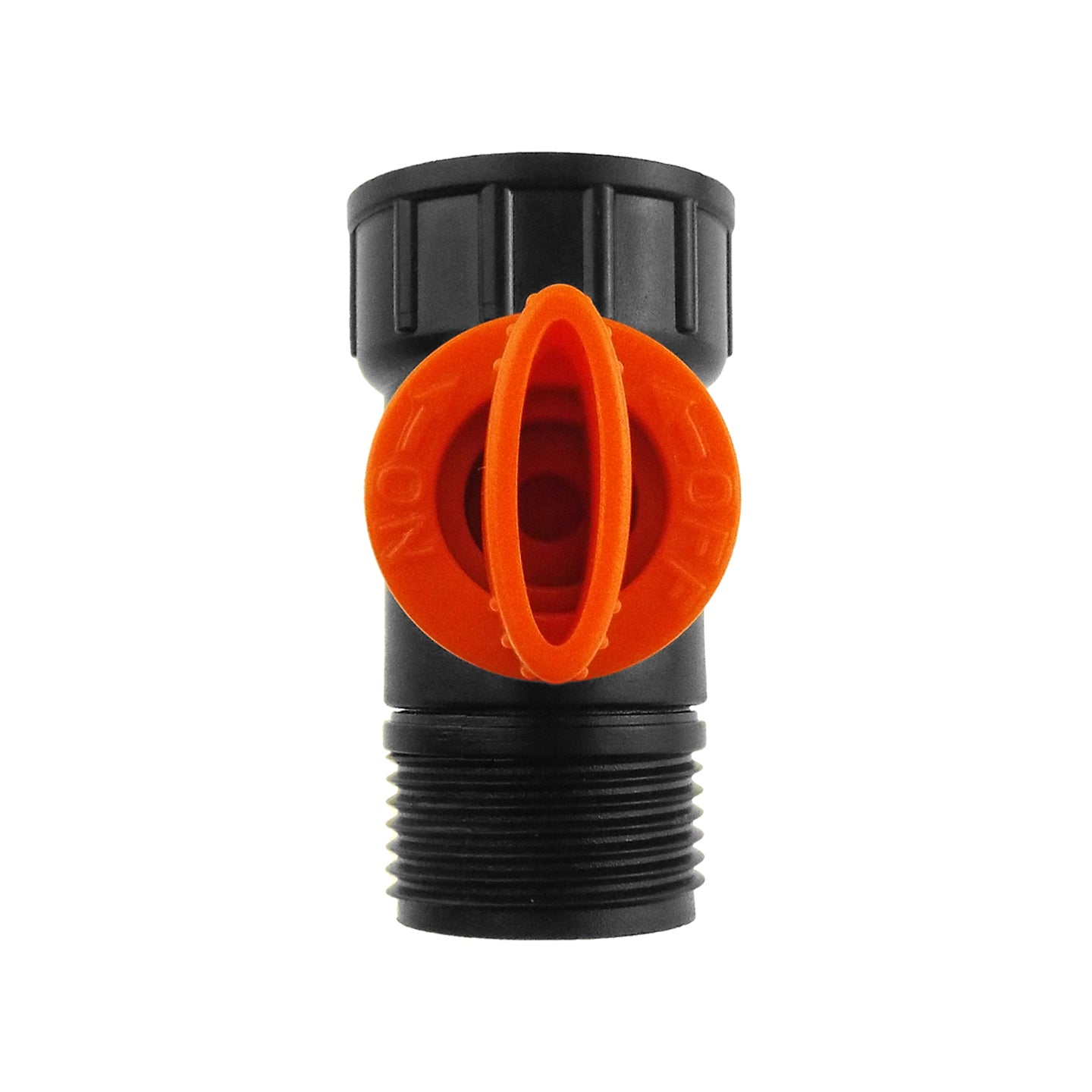 3/4" BSP Female to Male Valve, Black