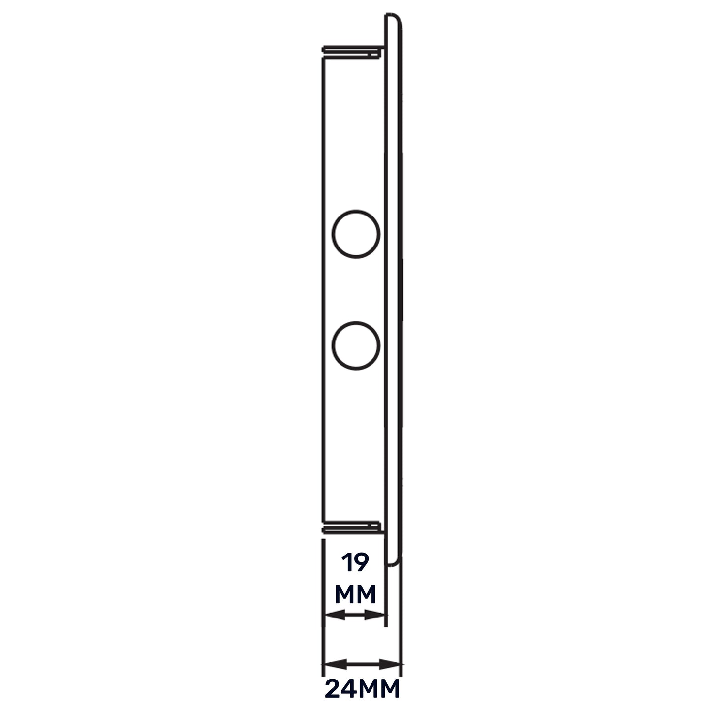 White Access Panel Service Door, 300mm x 400mm