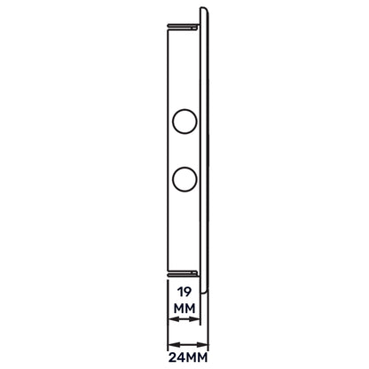 White Access Panel Service Door, 300mm x 400mm