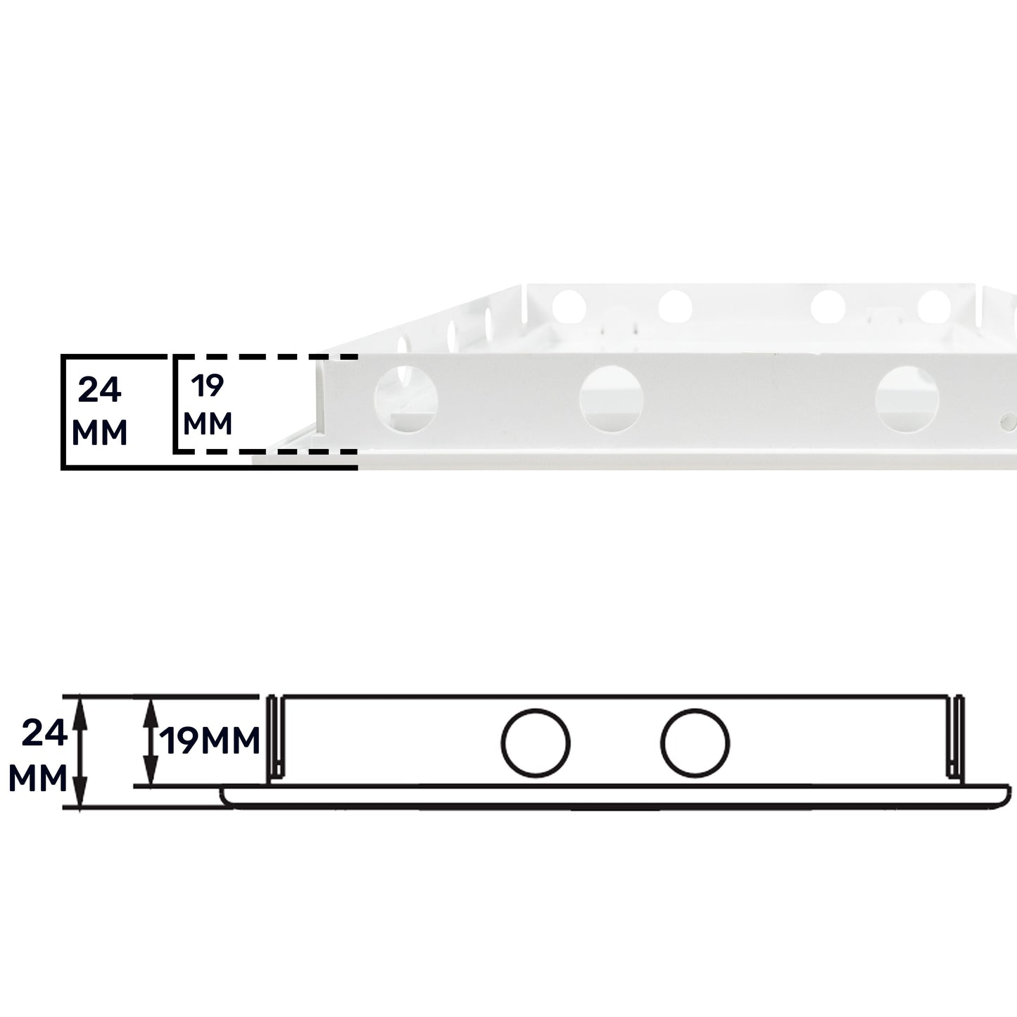 White Access Panel Service Door, 300mm x 400mm