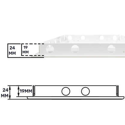 White Access Panel Service Door, 300mm x 400mm