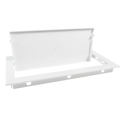 White Access Panel Service Door, 150mm x 300mm