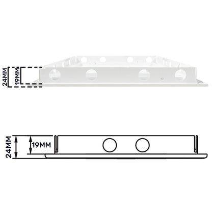 White Access Panel Service Door, 250mm x 300mm