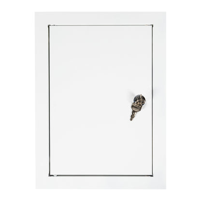 Lockable White Access Panel Service Door, 200mm x 300mm