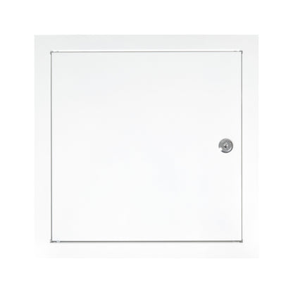 Lockable White Access Panel Service Door, 400mm x 400mm