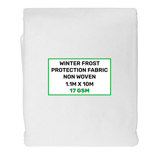 1.1m x 10m Frost Fleece Plant Protection Garden Cover Horticultural Bug Membrane