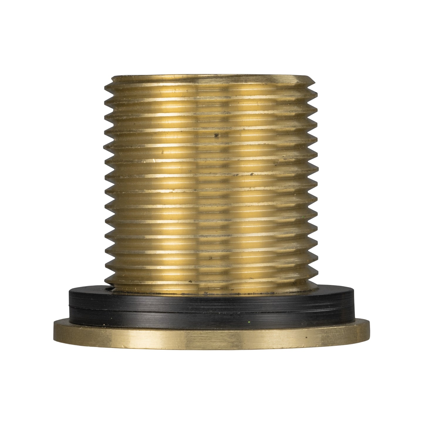 Brass Water Butt Tank Adapter, 3/4" BSPM to 1/2" BSPF