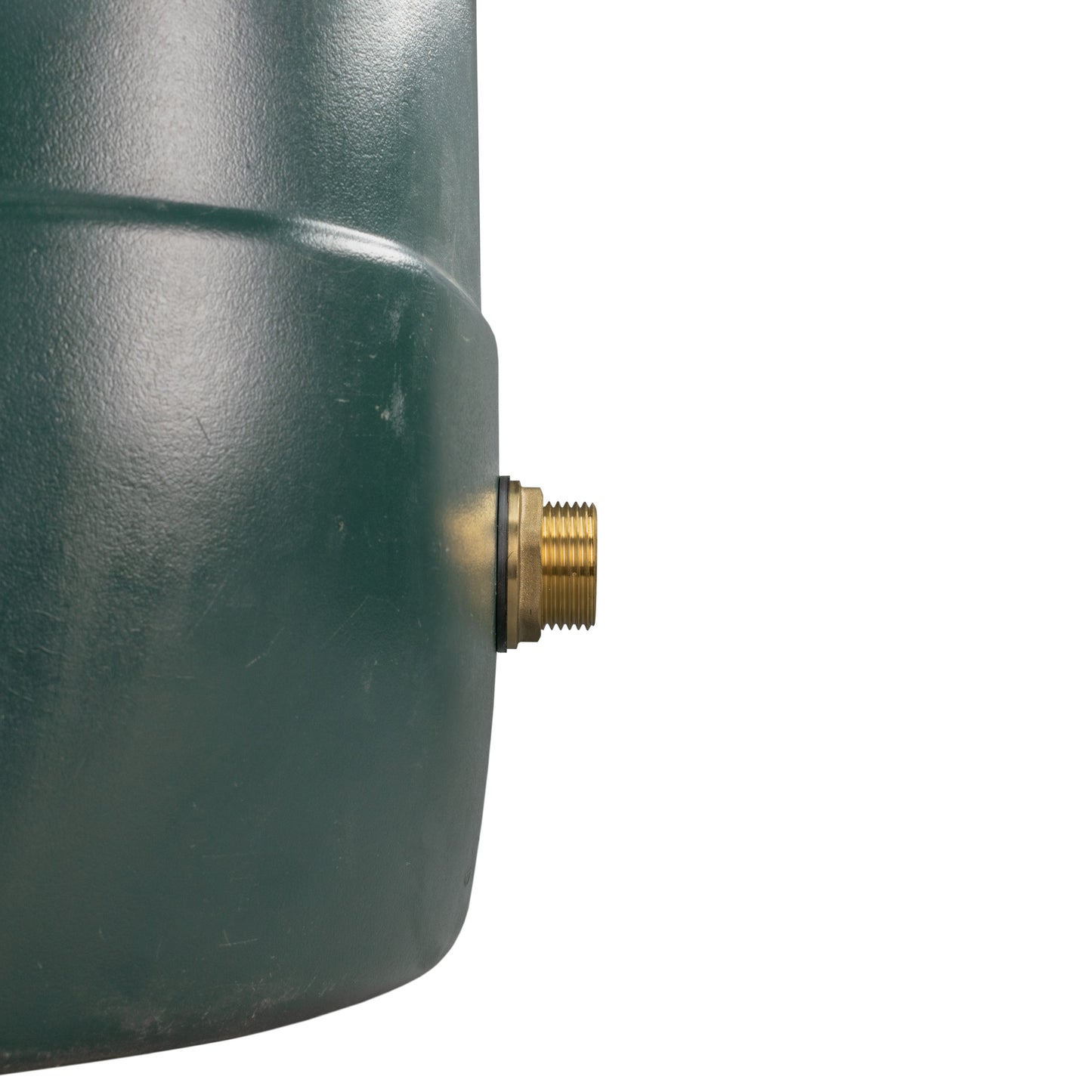 Brass Water Butt Tank Adapter, 1" BSPM to 3/4" BSPF