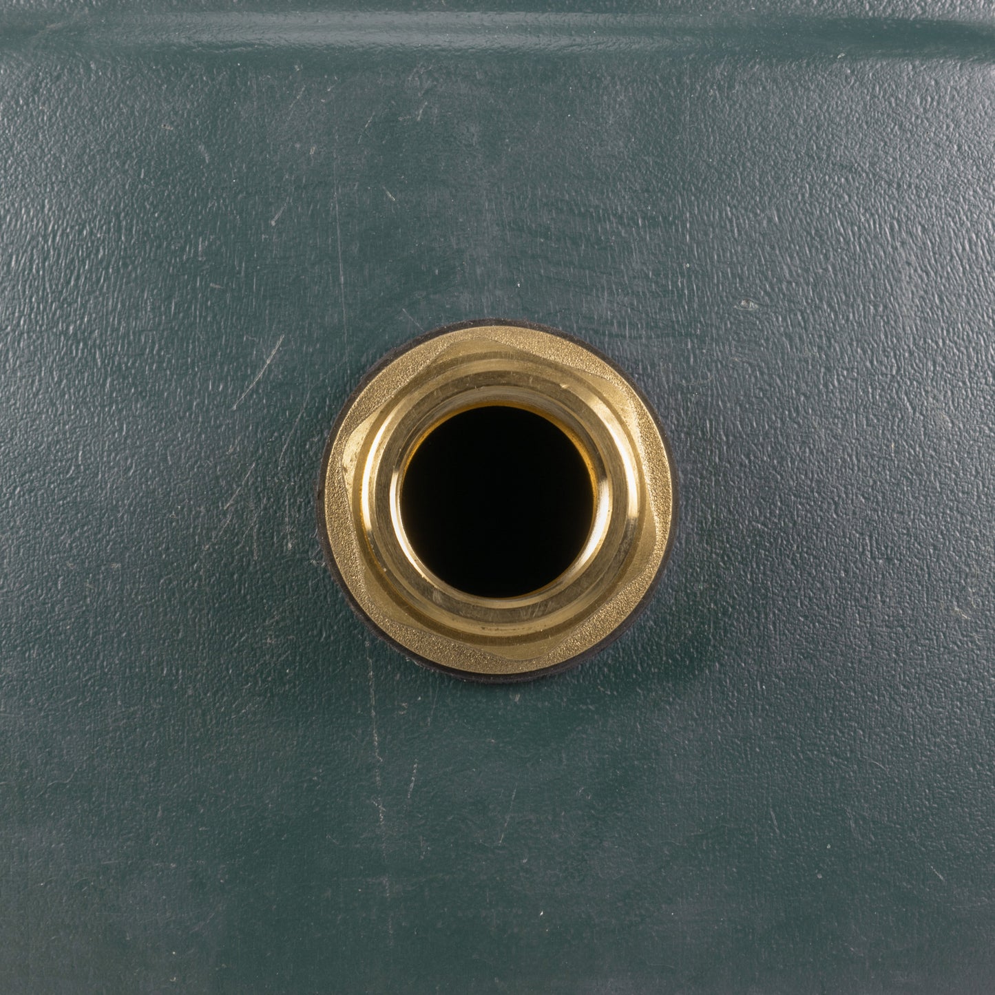Brass Water Butt Tank Adapter, 1" BSPM to 3/4" BSPF