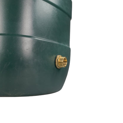 Brass Water Butt Tank Adapter, 1" BSPM to 3/4" BSPF