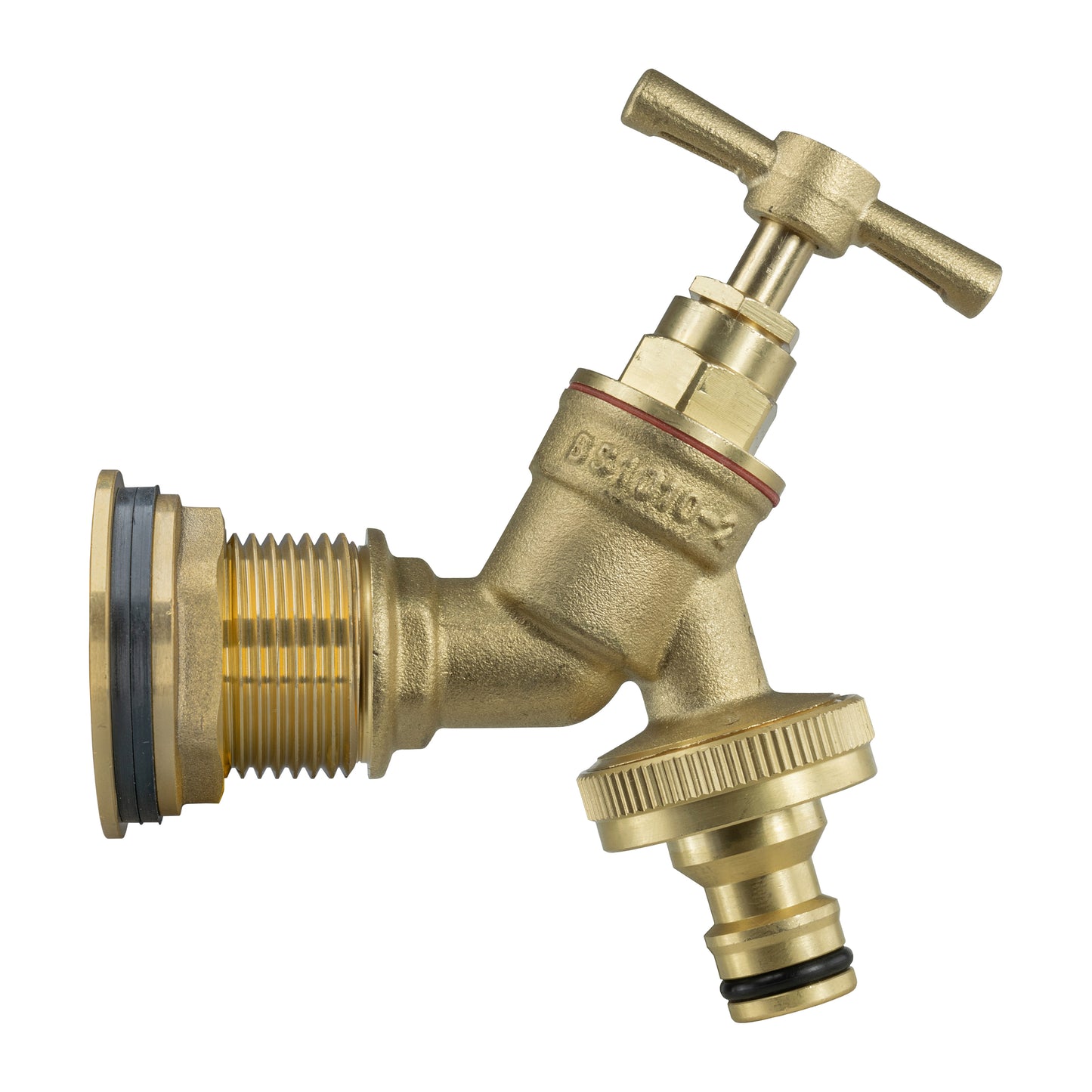 Full Brass Water Butt Adapter & Quick Connect Tap Kit