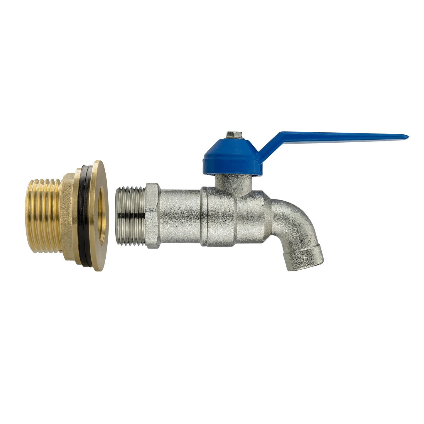 Brass Water Butt Adapter & Garden Tap