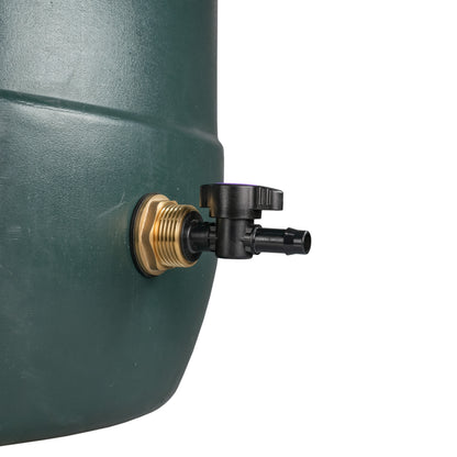 Brass Water Butt Adapter + 13mm Irrigation Valve