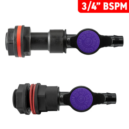 Water Butt Adapter & 13mm Irrigation Valve