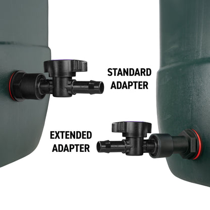 Water Butt Adapter & 13mm Irrigation Valve