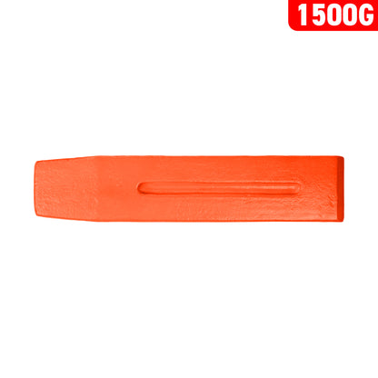 Red 1.5KG Wood Log Splitting Wedge