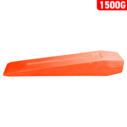 Red 1.5KG Wood Log Splitting Wedge