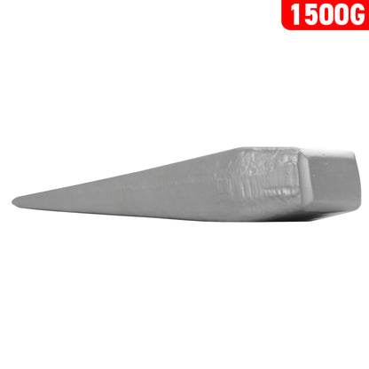 Grey 1.5KG Wood Log Splitting Wedge