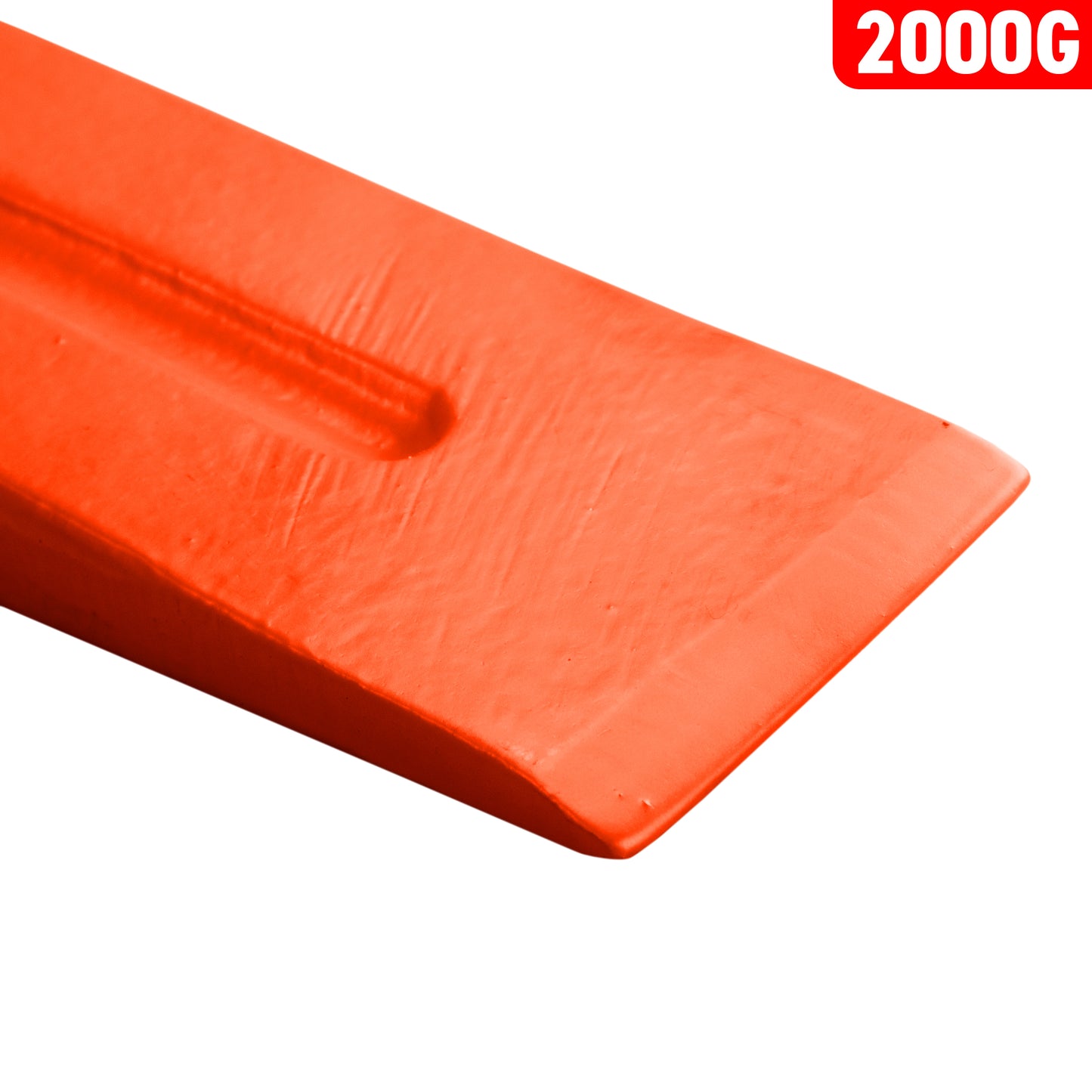 Red 2KG Wood Log Splitting Wedge