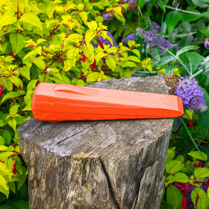 Red 5LBS Wood Log Splitting Spike Wedge